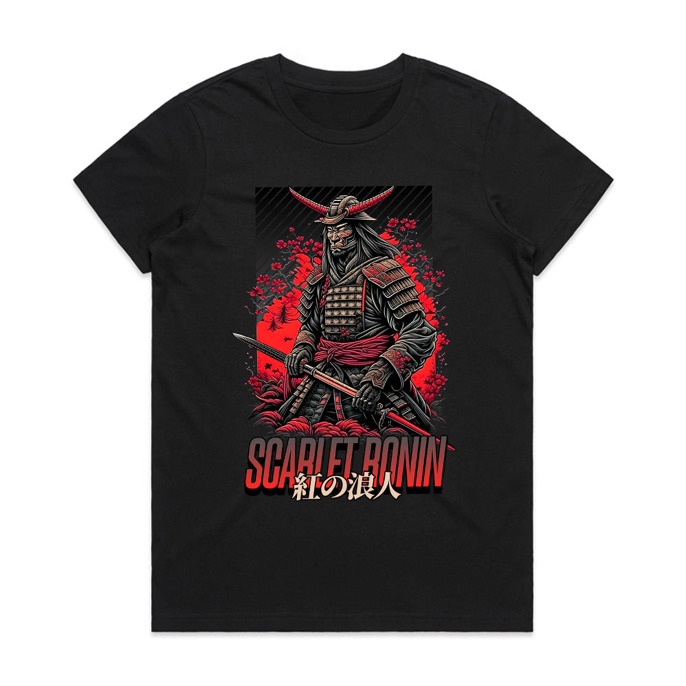 Scarlet Ronin Warrior Tee
