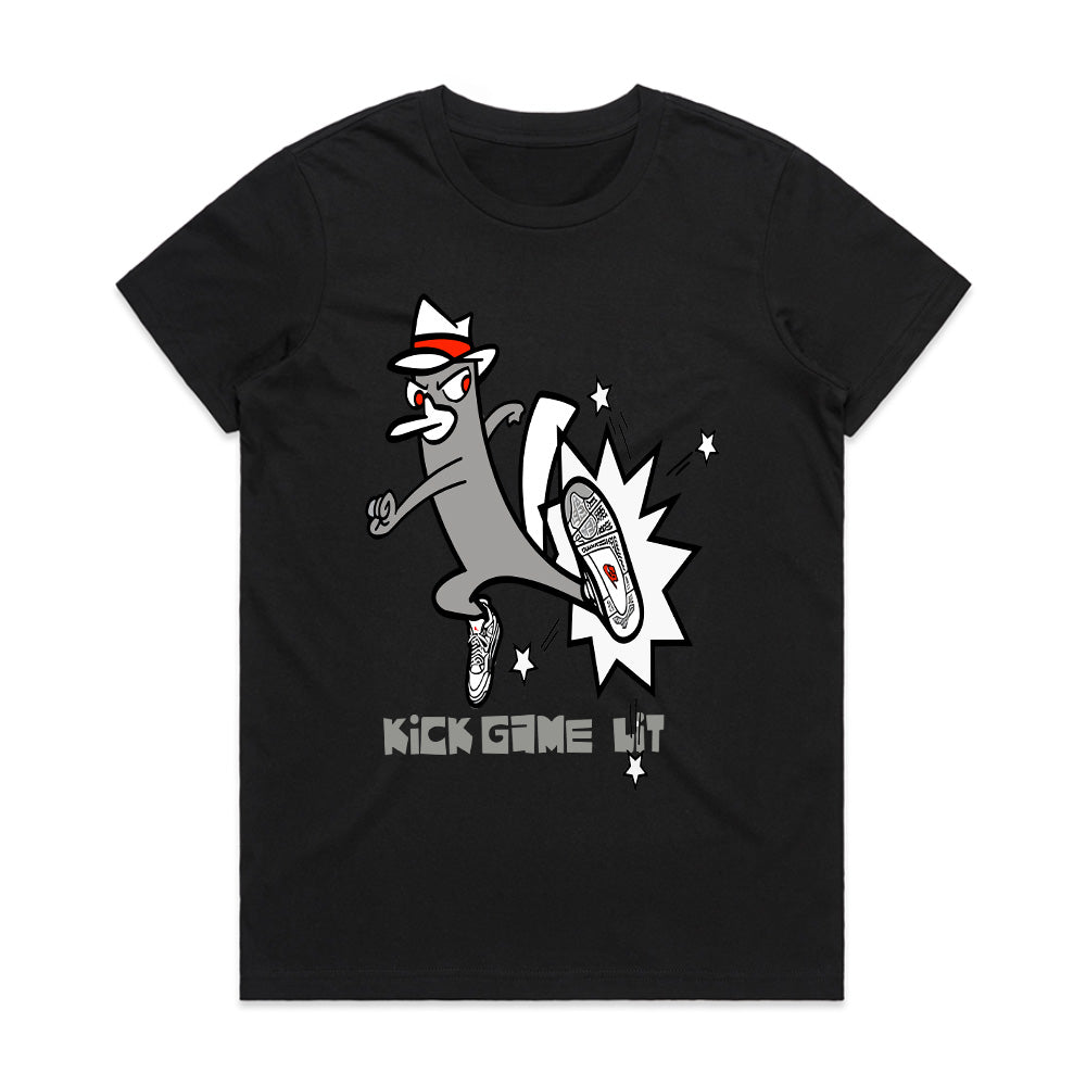 Kick Game Lit Streetwear Tee