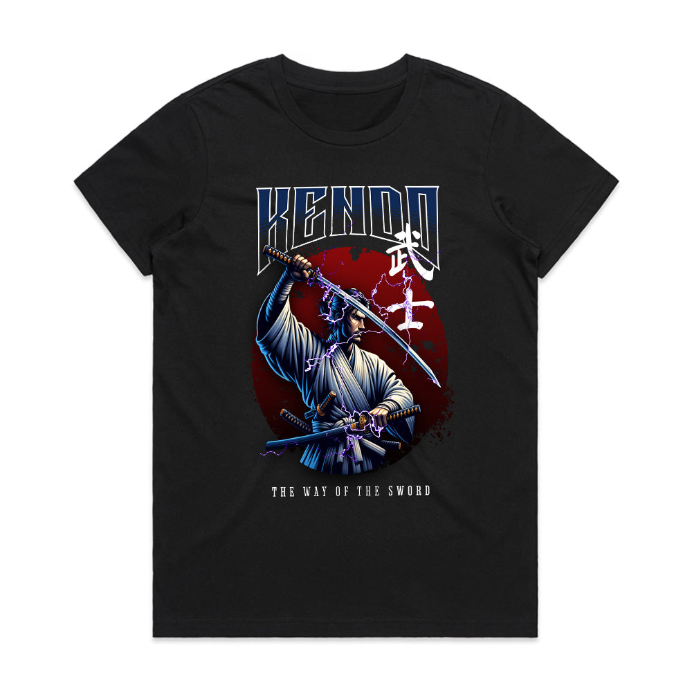 Samurai Dragon Clash Tee