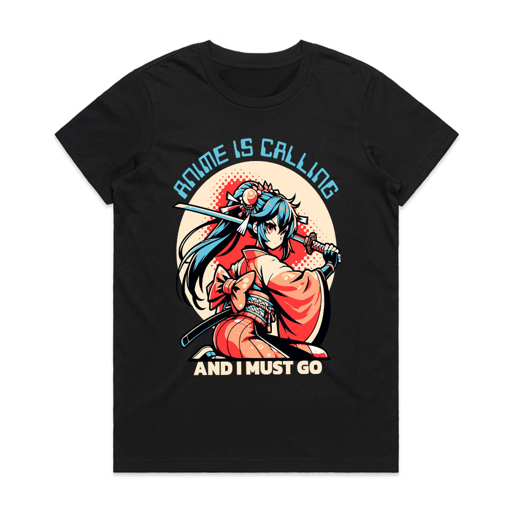 Samurai Spirit: Anime is Calling Tee