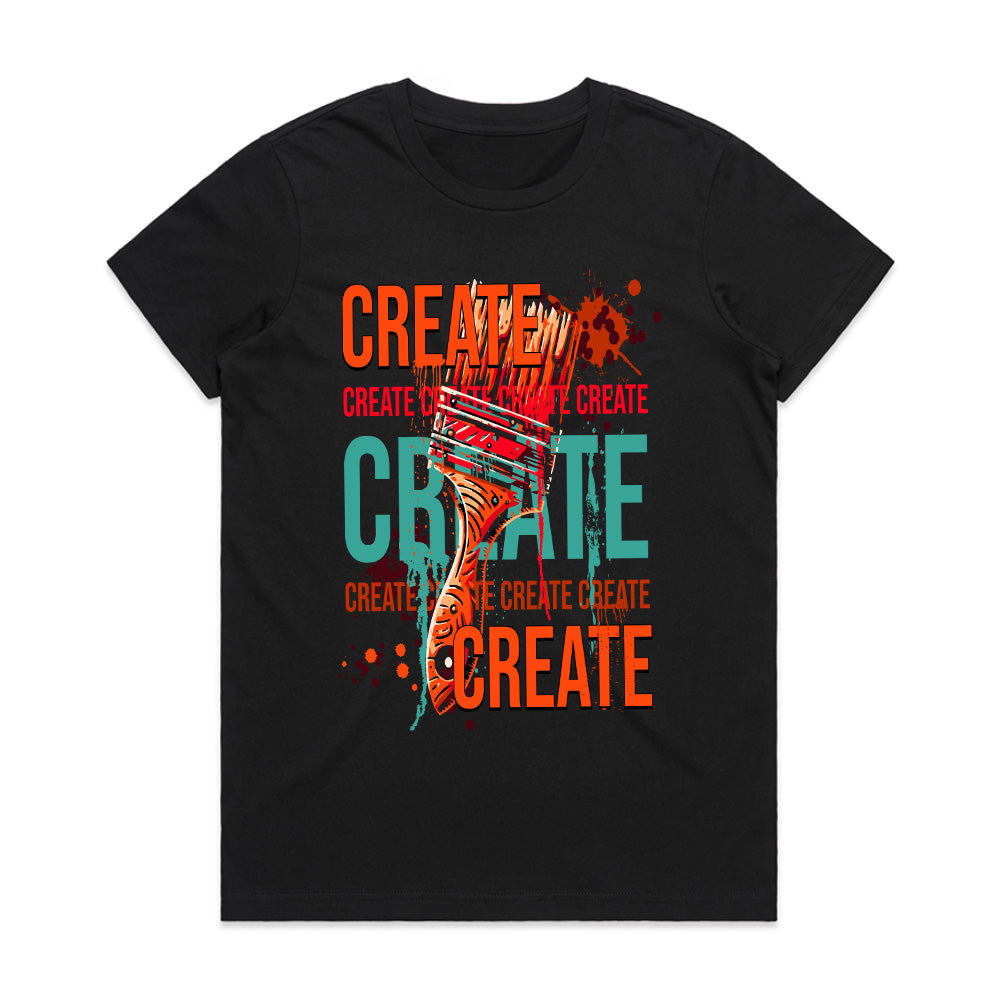 Brush of Creation - Artistic Expression Tee