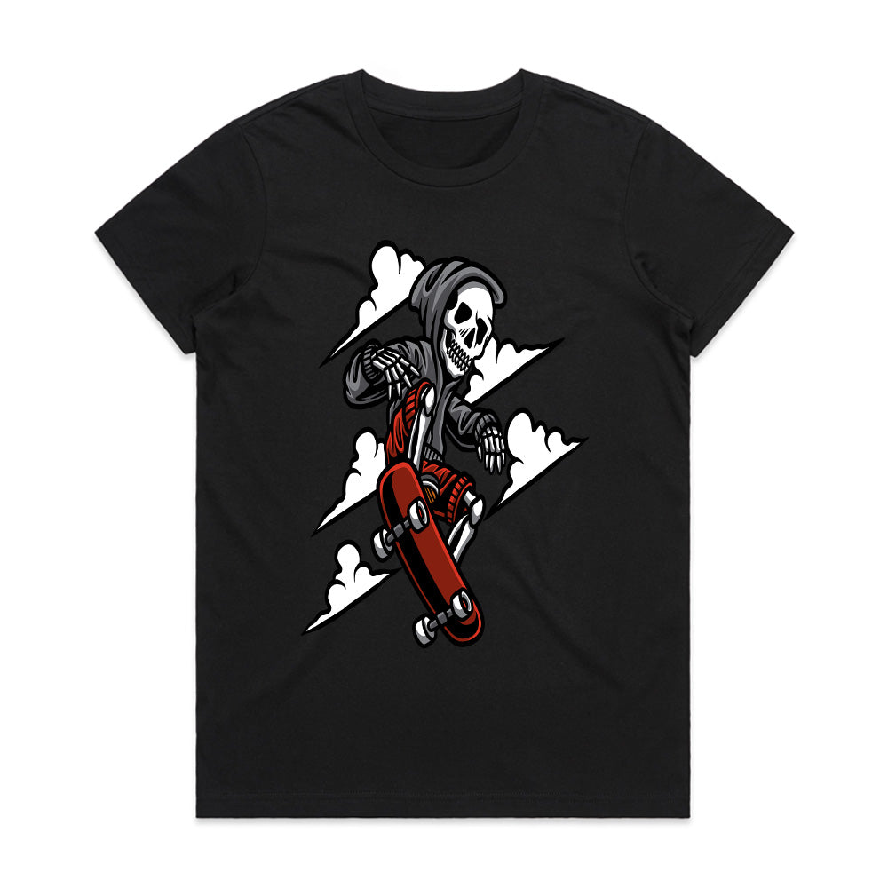 Grim Skater: Ride Till Death Tee