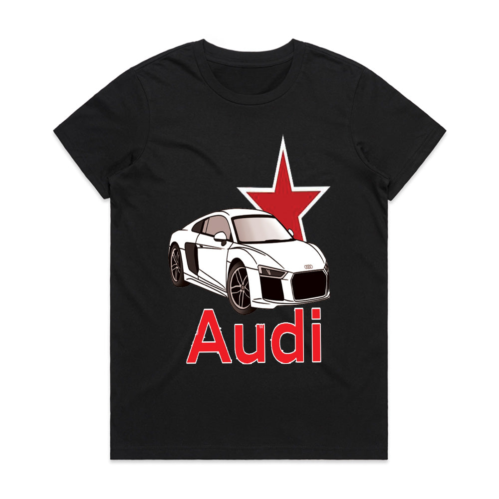 Audi R8 Star Power T-Shirt – Supercar Icon Edition