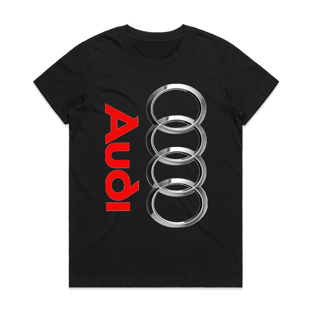 Audi Legacy Rings T-Shirt – Minimalist Icon Edition