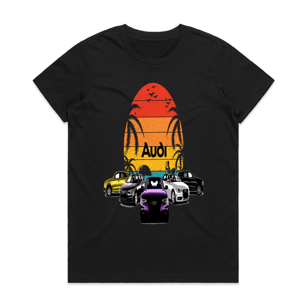Audi Summer Vibes T-Shirt – Coastal Cruise Edition