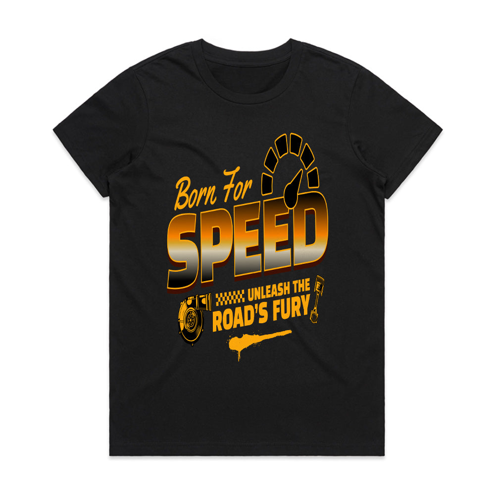 Born For Speed Racing T-Shirt – Unleash The Road’s Fury Edition
