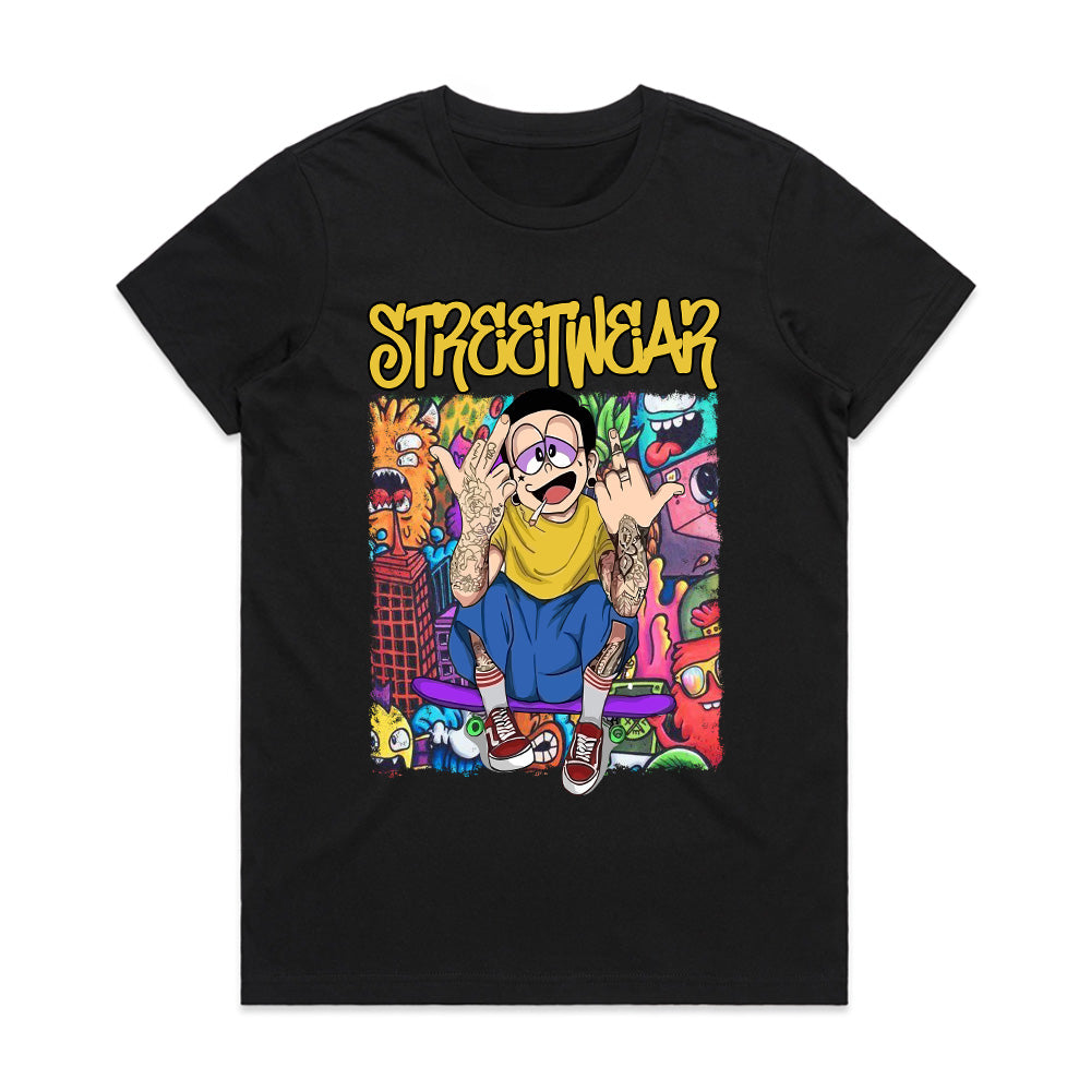 Streetwear Vibe: The Urban Cartoon Hoodie