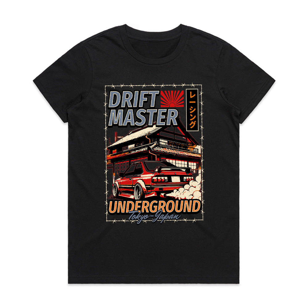 Drift Master Underground - Tokyo Street Racing Tee