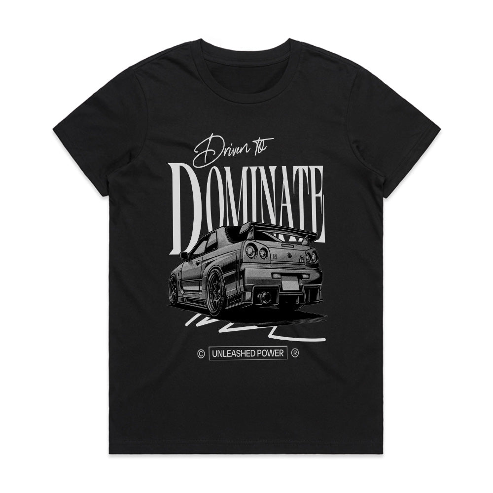 Driven to Dominate - Unleashed Power JDM Car Tee