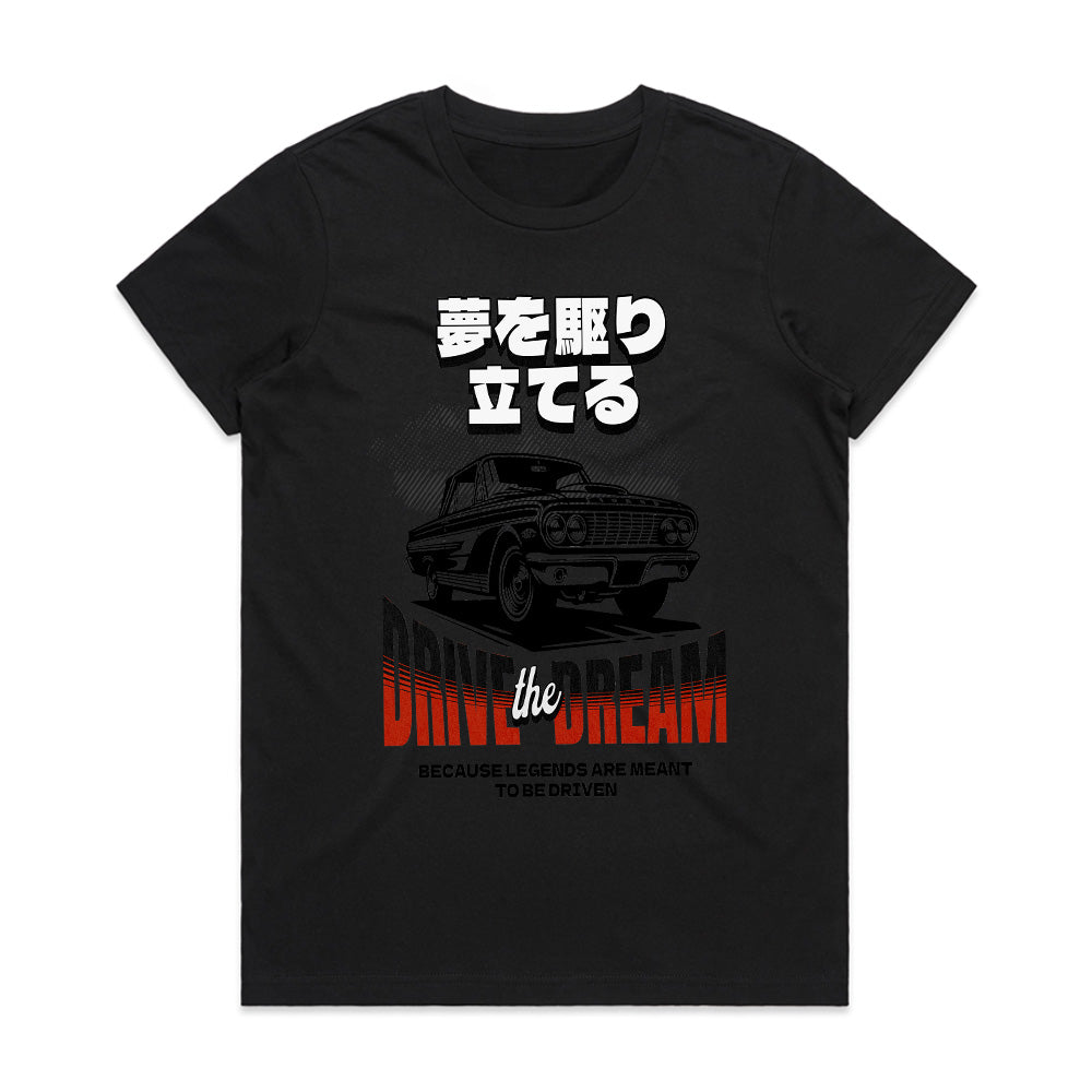 Drive The Dream - Japanese Classic Car Legends Tee
