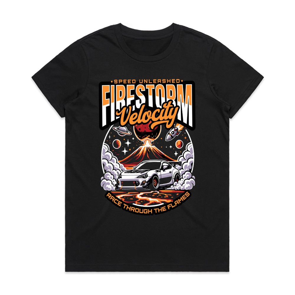 Firestorm Velocity: Race Through The Flames T-Shirt
