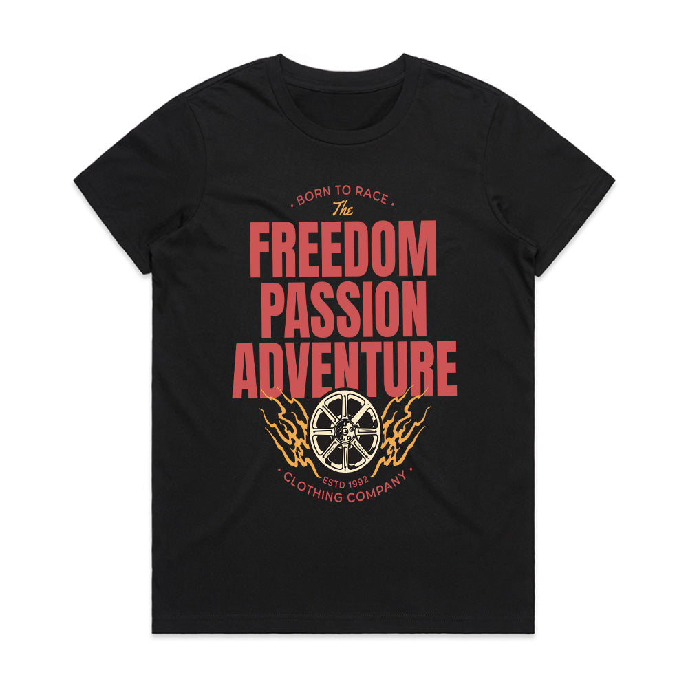 Freedom Passion Adventure: Born to Race T-Shirt