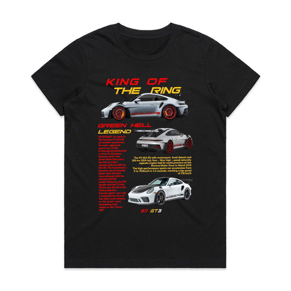 King of The Ring: 911 GT3 Nürburgring Legend T-Shirt