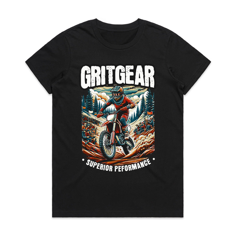 GritGear – Superior Performance Motocross T-Shirt