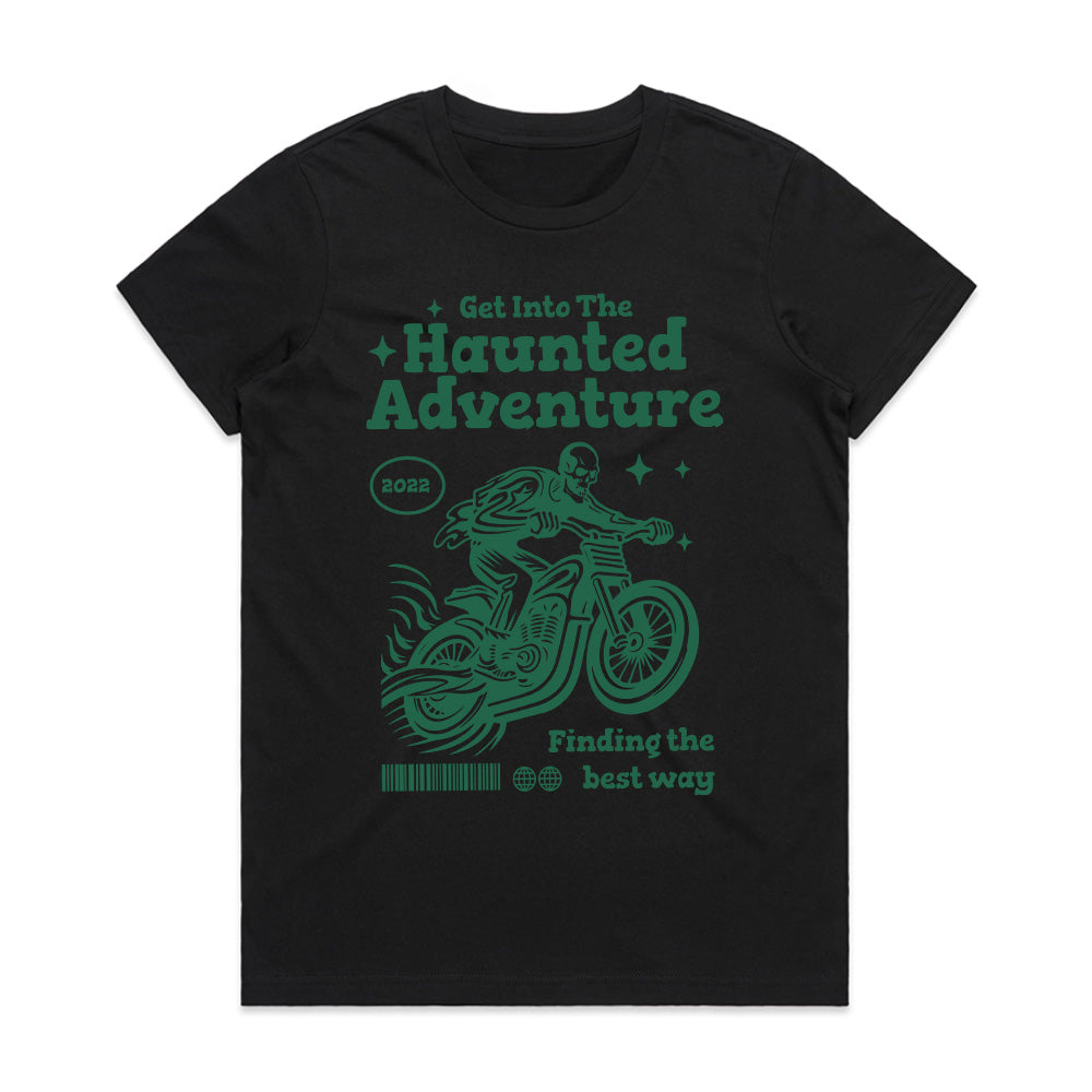 Haunted Adventure – Ghost Rider Motorcycle T-Shirt