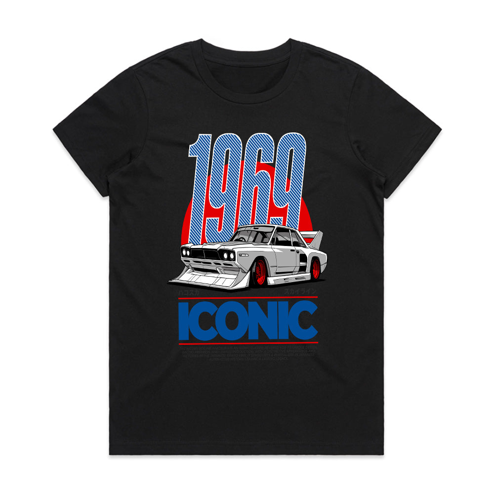 1969 Iconic: Hakosuka Skyline JDM Legend T-Shirt