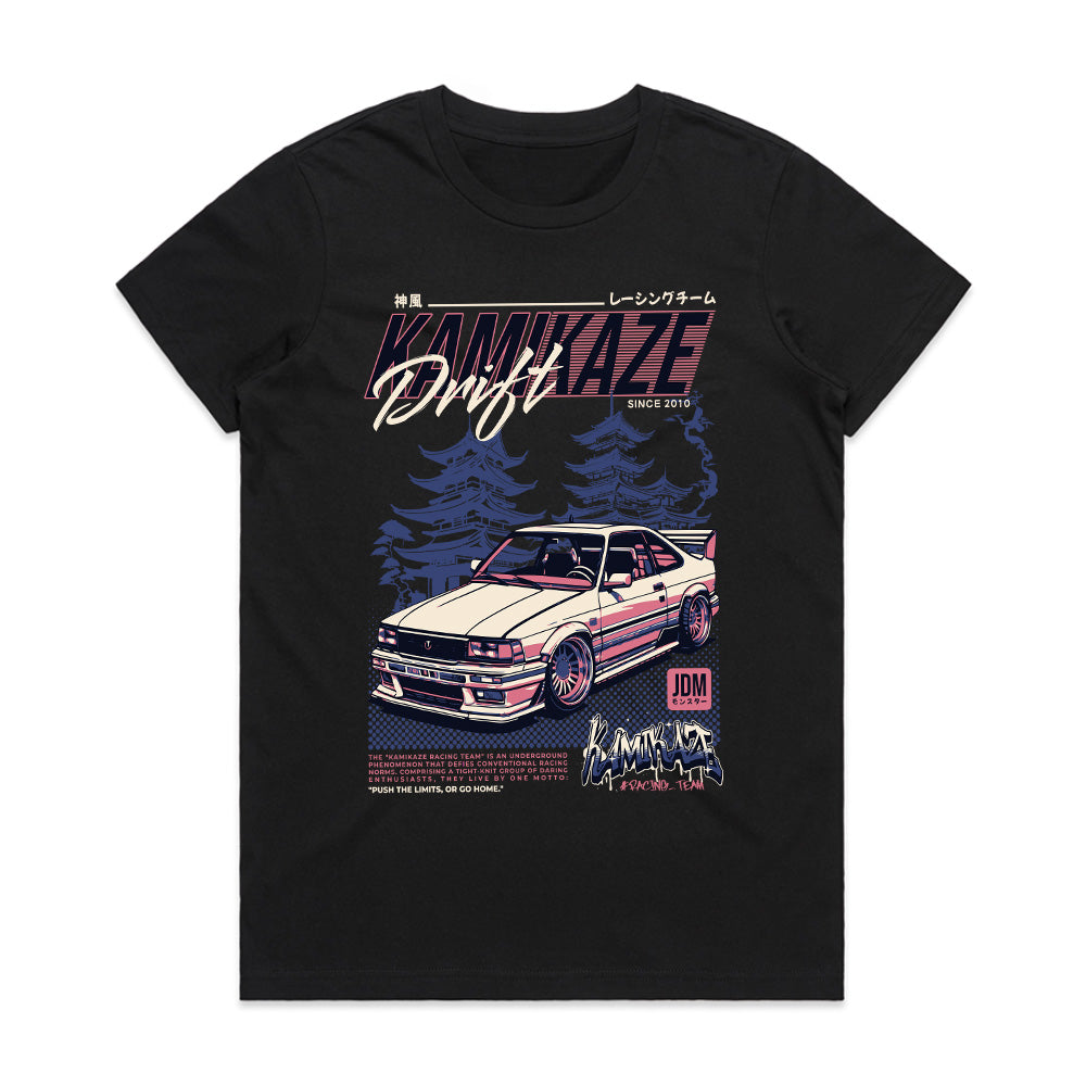 Kamikaze Drift: JDM Underground Racing Team T-Shirt