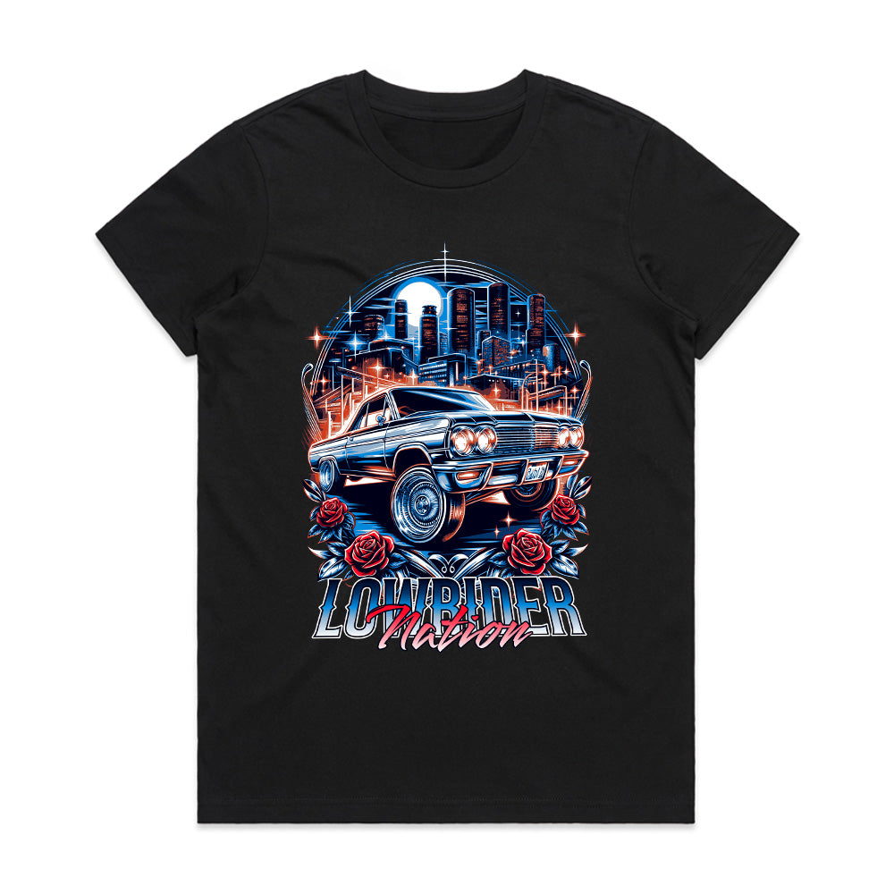 Lowrider Nation T-Shirt – Urban Vibes & Street Culture Edition