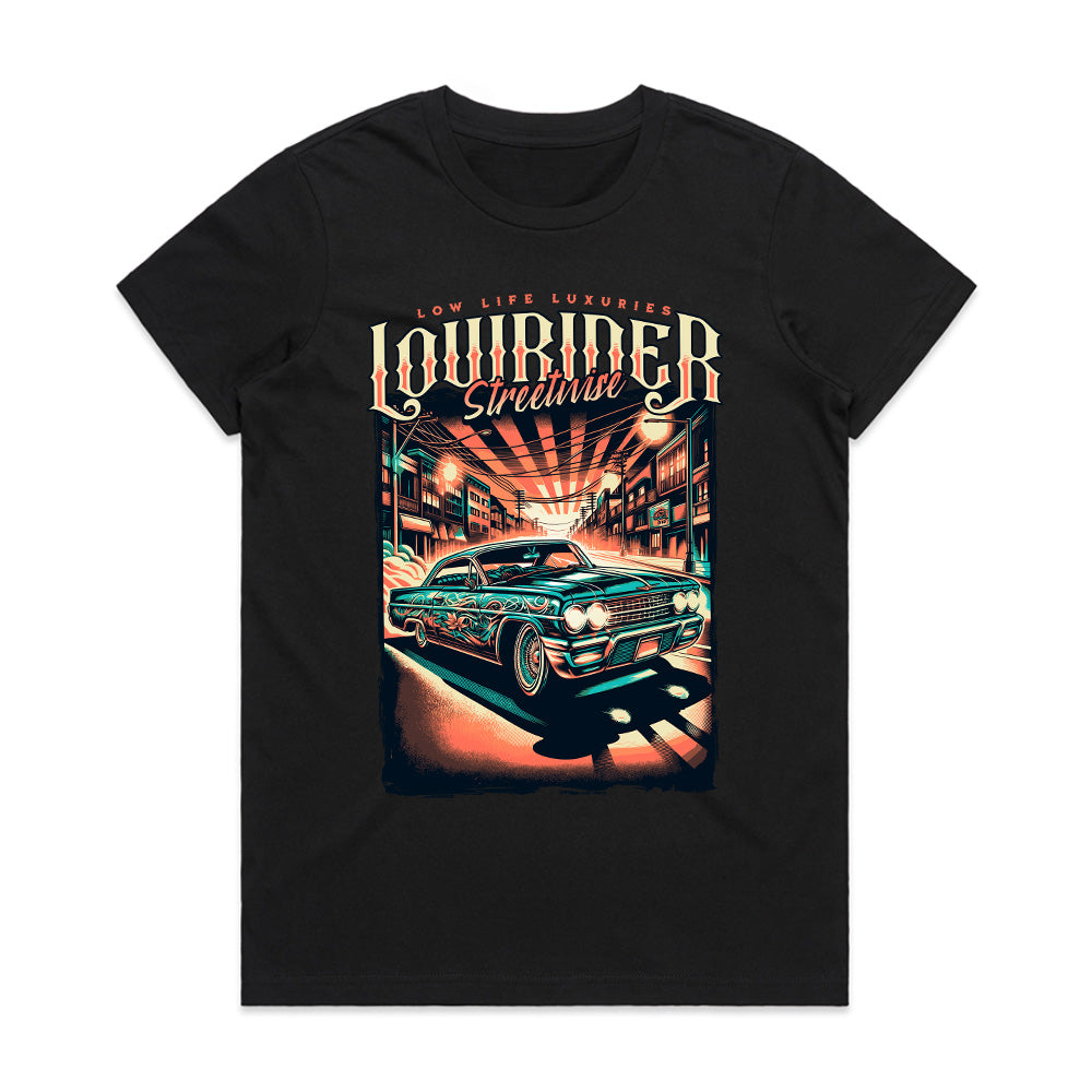 Lowrider Streetwise T-Shirt – Low Life Luxuries Edition