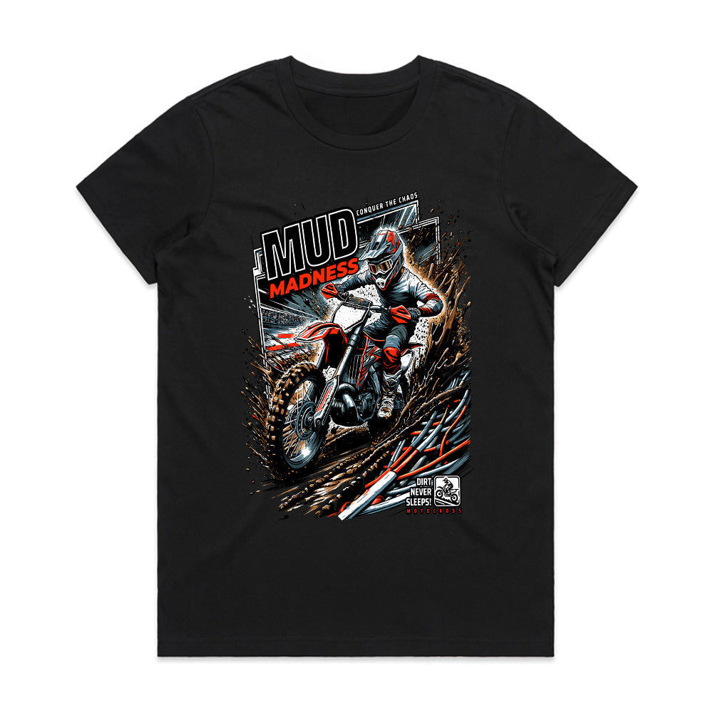 Mud Madness – Extreme Motocross Racing T-Shirt