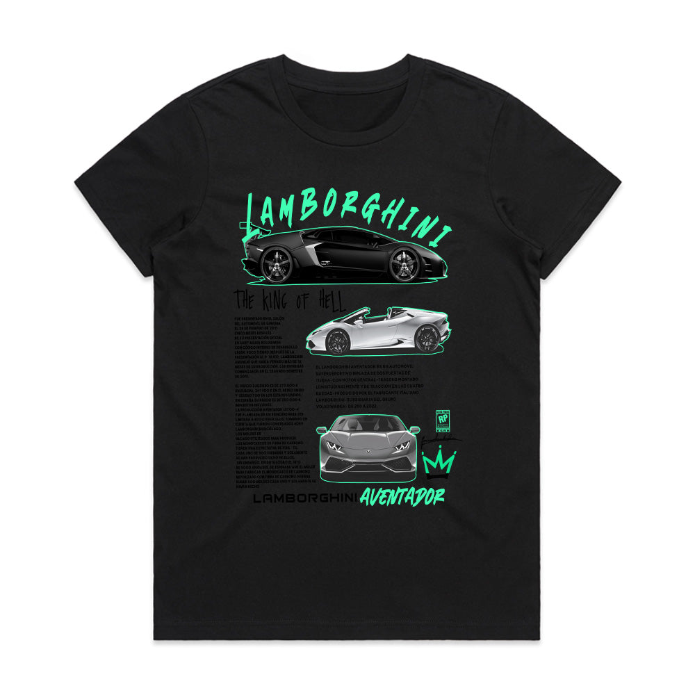 Lamborghini Aventador T-Shirt – King of Hell Performance Edition