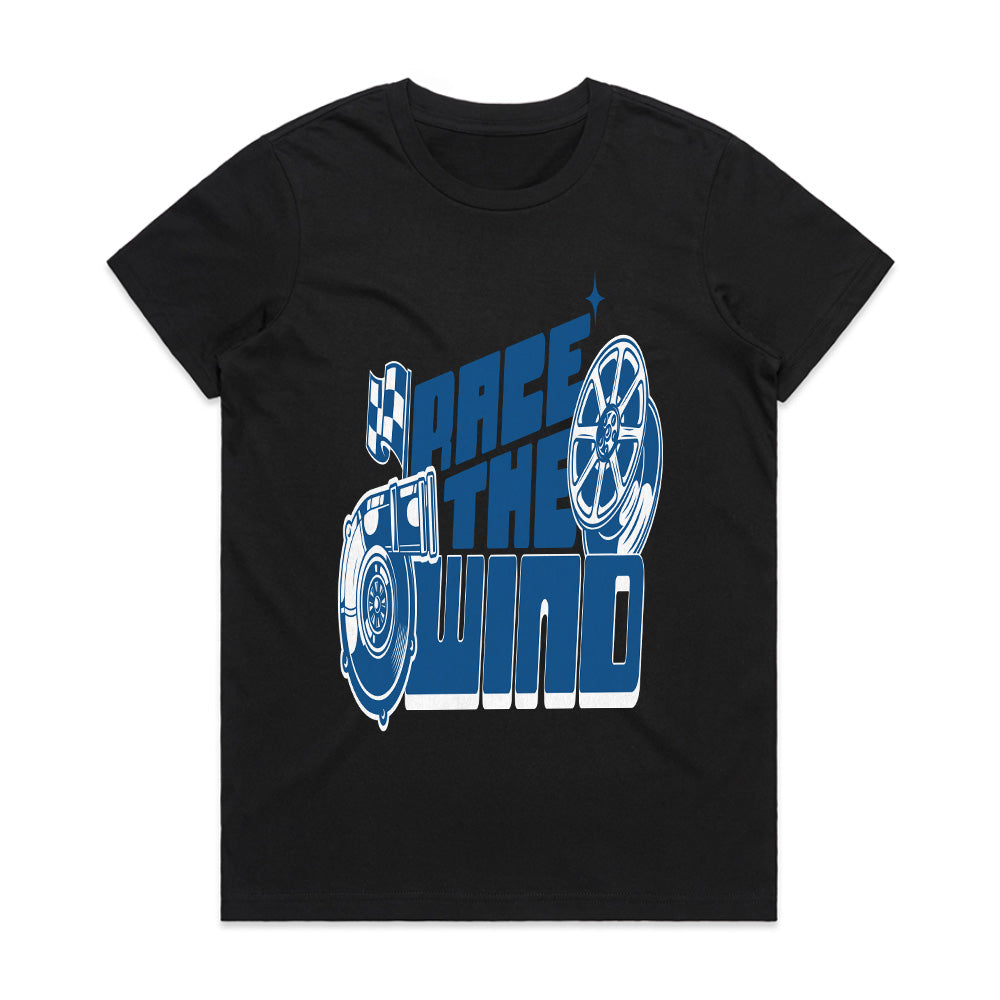 Race The Wind T-Shirt – Turbocharged Speed Edition