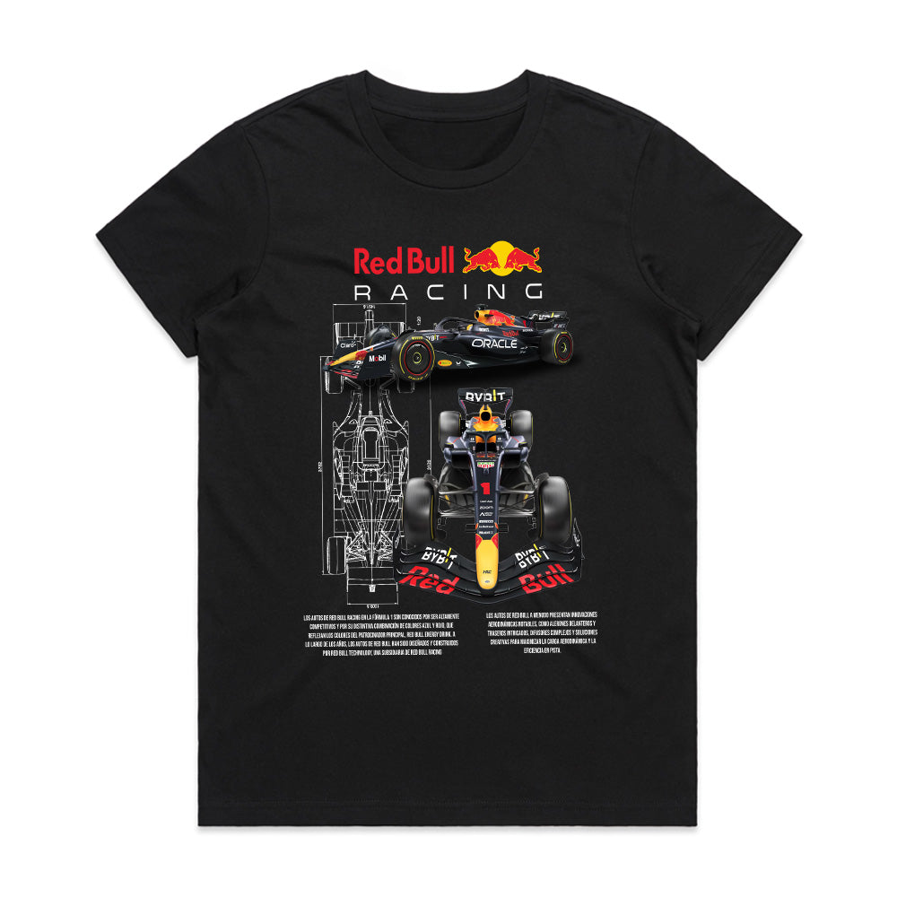 Red Bull Racing Formula 1 T-Shirt – Champion’s Blueprint Edition