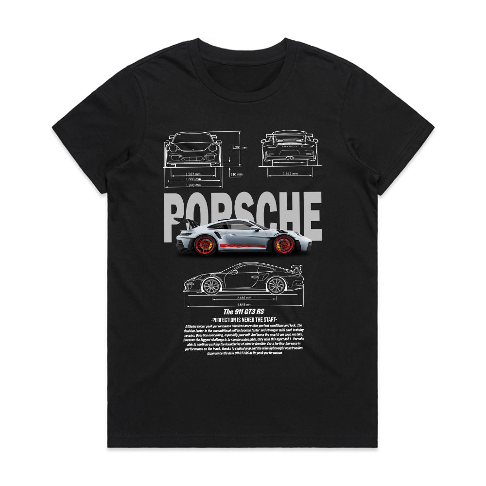 Porsche 911 GT3 RS T-Shirt – Engineering Masterpiece Edition