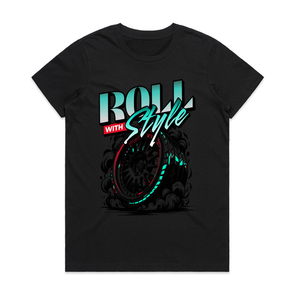 Roll With Style: Drift & Street Performance Wheel T-Shirt