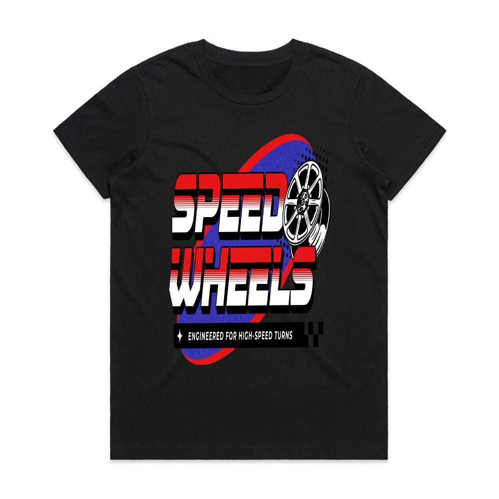 Speed Wheels — High-Performance Drift Culture T-Shirt