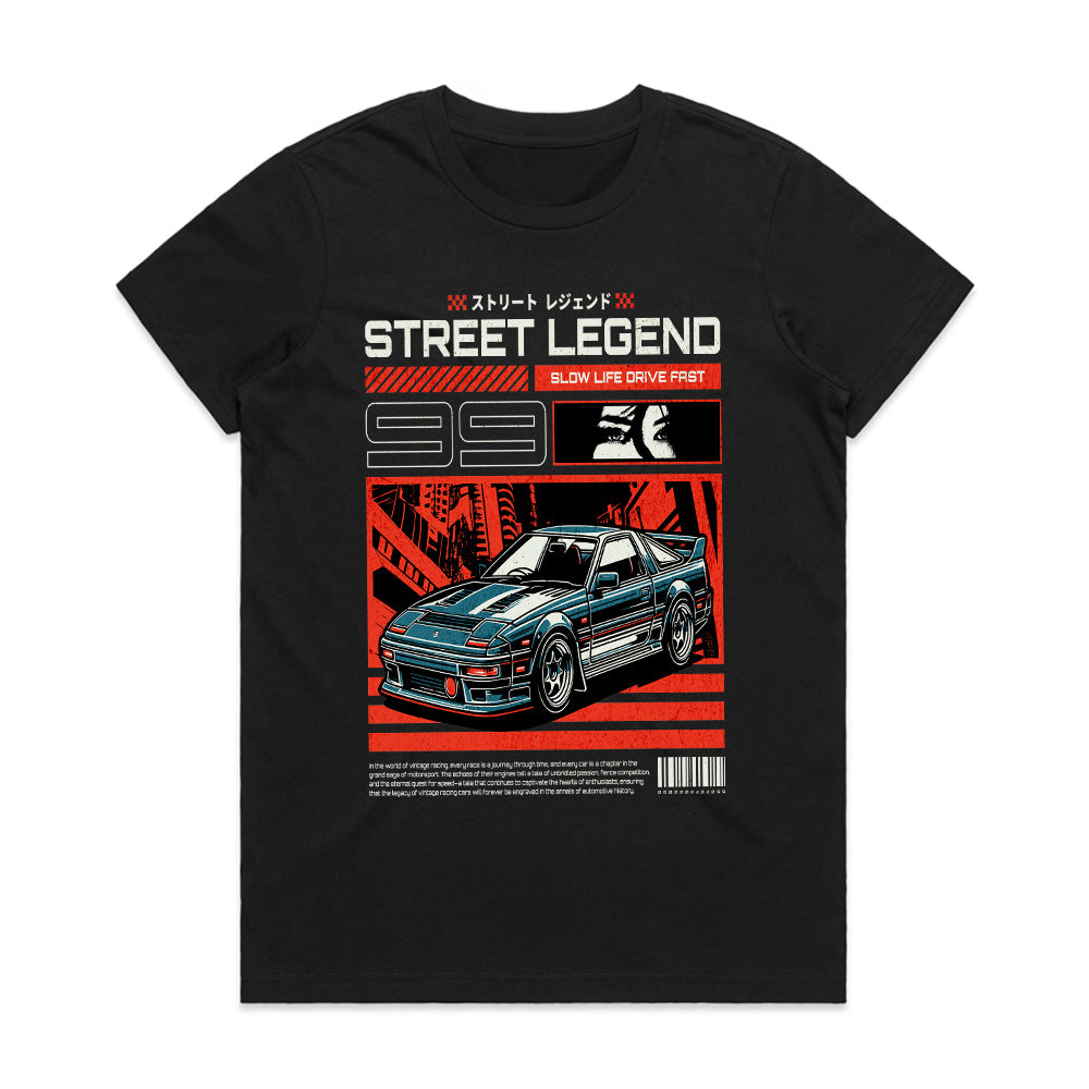 Street Legend – Retro JDM 99 Slow Life Drive Fast T-Shirt