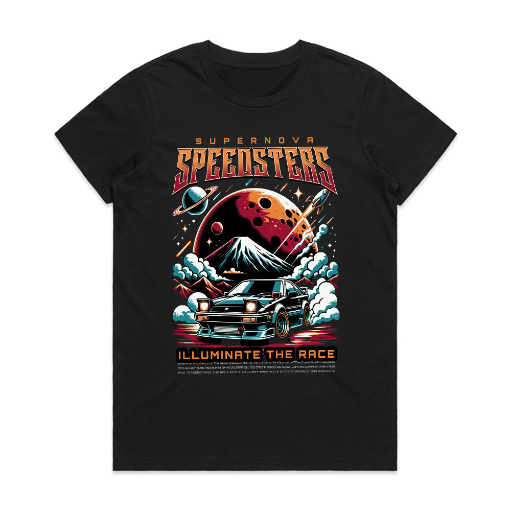 Supernova Speedsters – Galactic Drift Legends T-Shirt