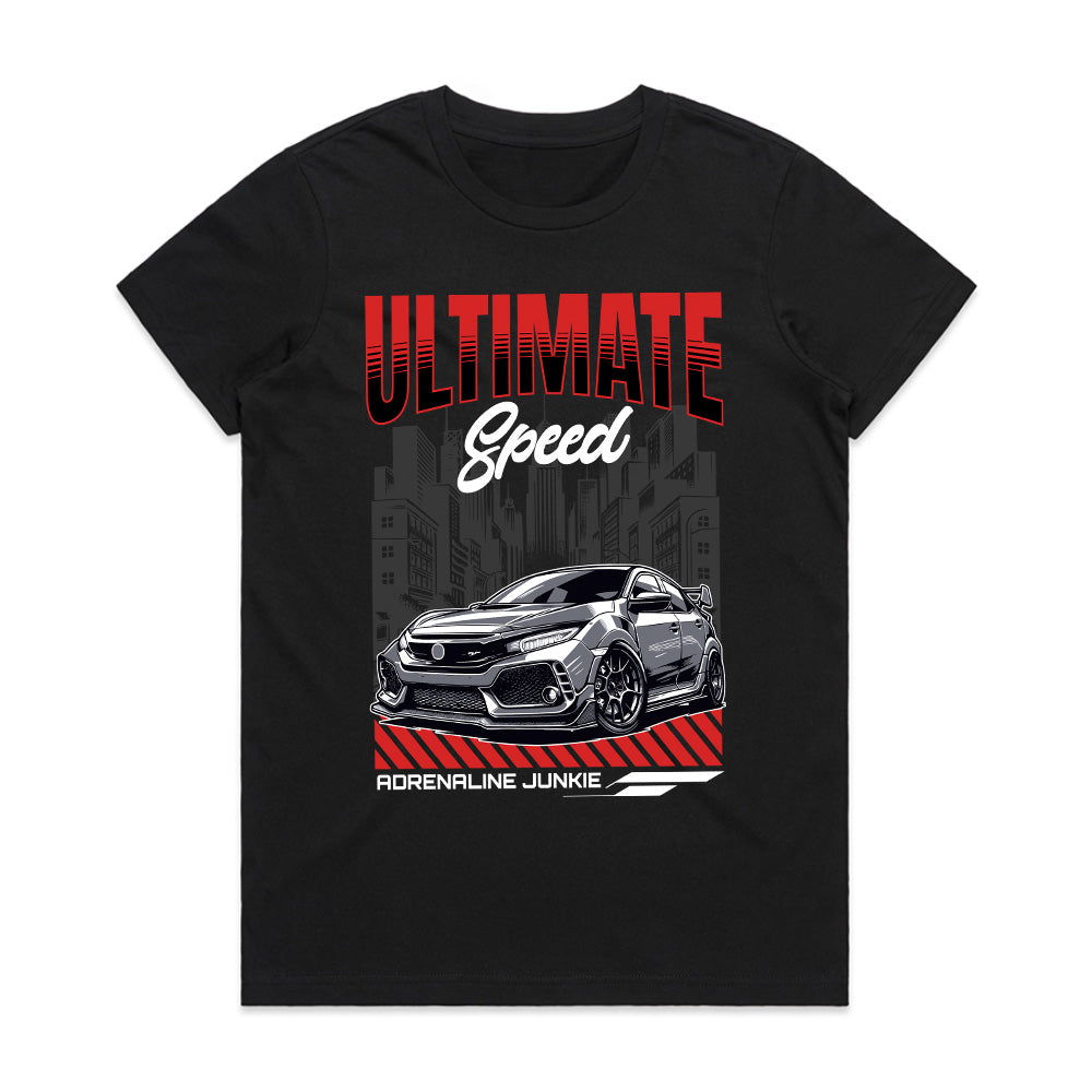 Ultimate Speed Adrenaline Junkie – Street Racer Performance T-Shirt