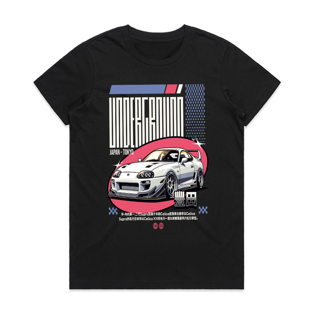 Underground Tokyo Legends – JDM Supra Street Racer T-Shirt