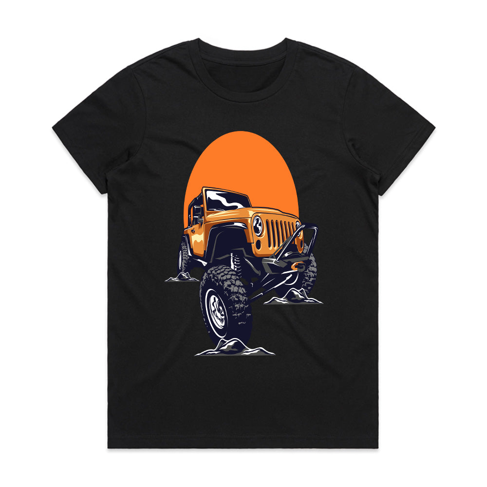 Sunset Crawler – Off-Road Dominance Tee