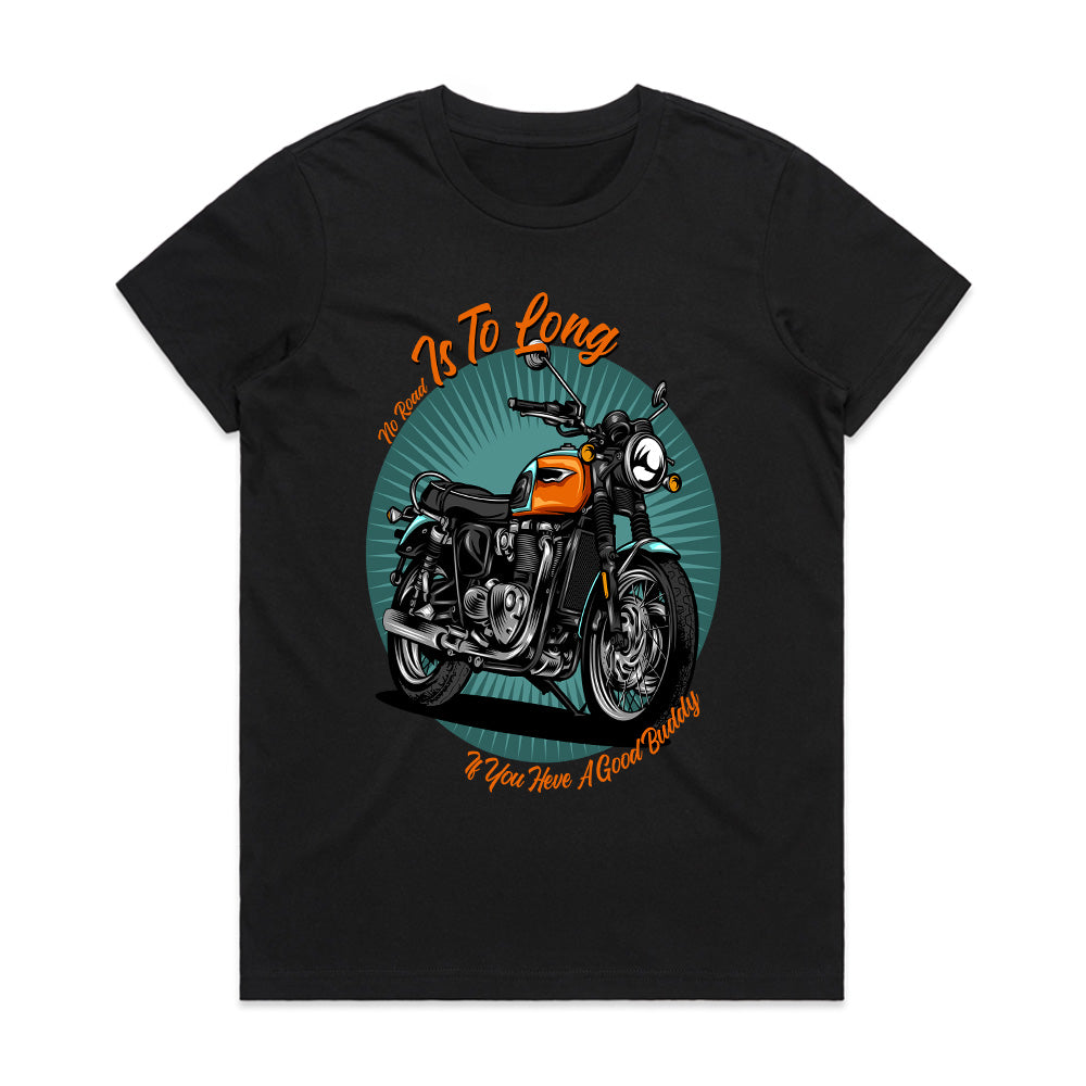 Ride Brotherhood – Road Never Ends Tee