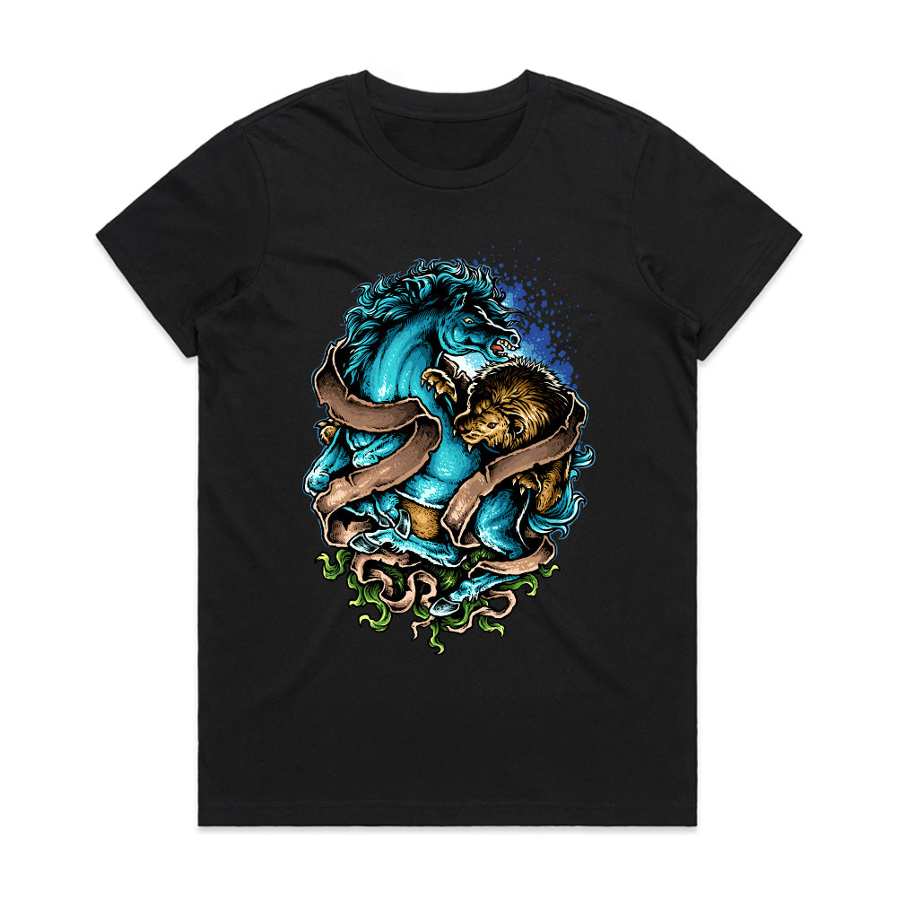 Clash of Kings: Horse vs. Lion Tee