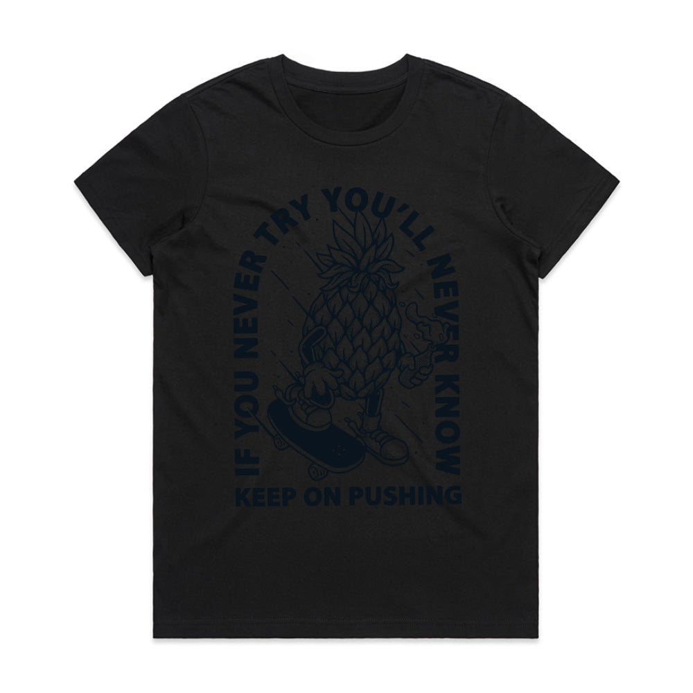 Pine Push Hustle Tee