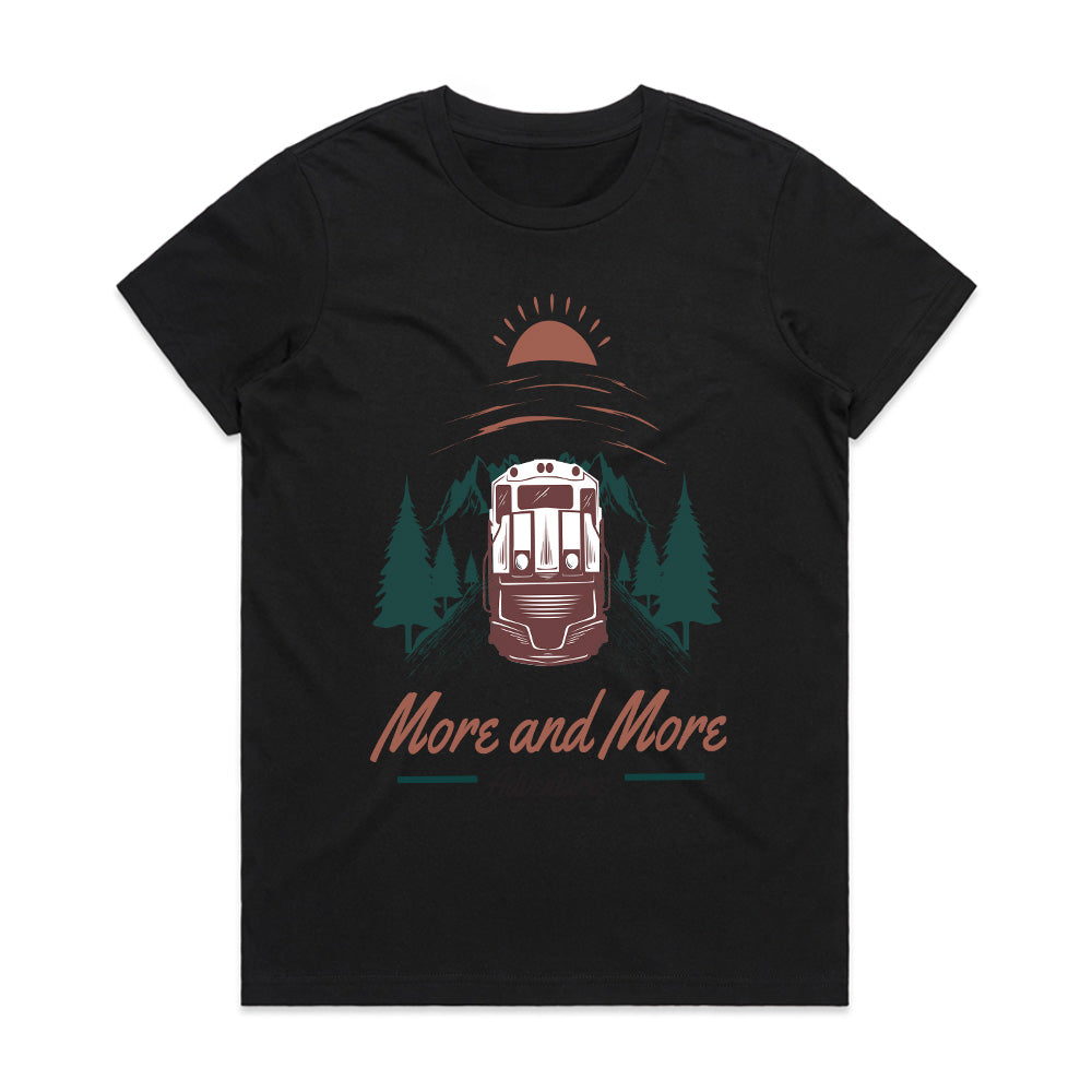 Rails & Horizons – More Adventure Tee