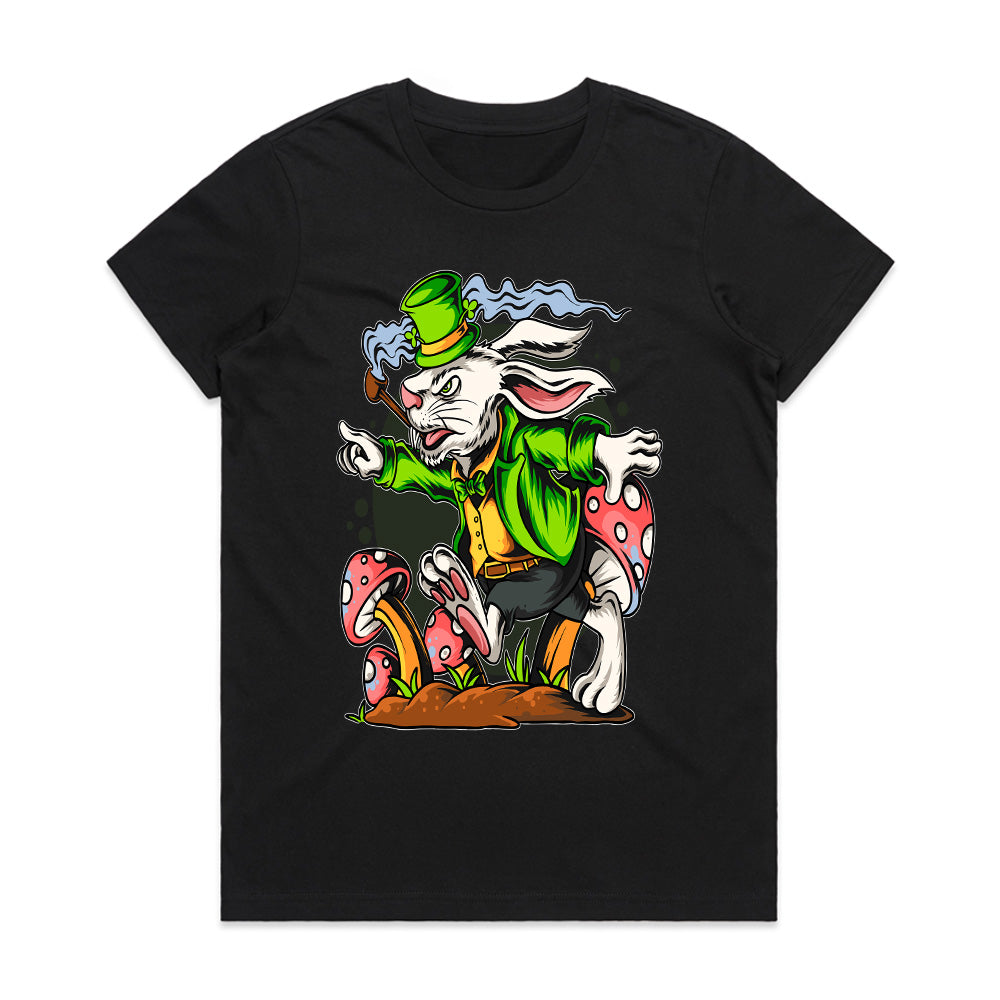 Mad March Shrooms – Rebel Rabbit Tee