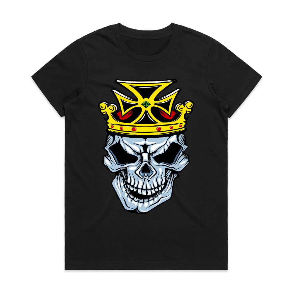 King of the Undead – Crowned Skull Tee