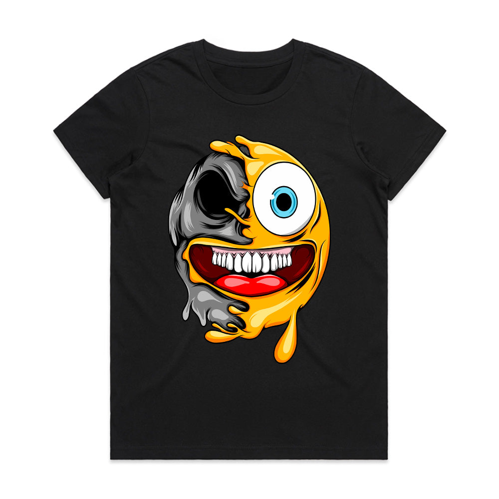 Insane Smile: Half Mad Half Dead Tee