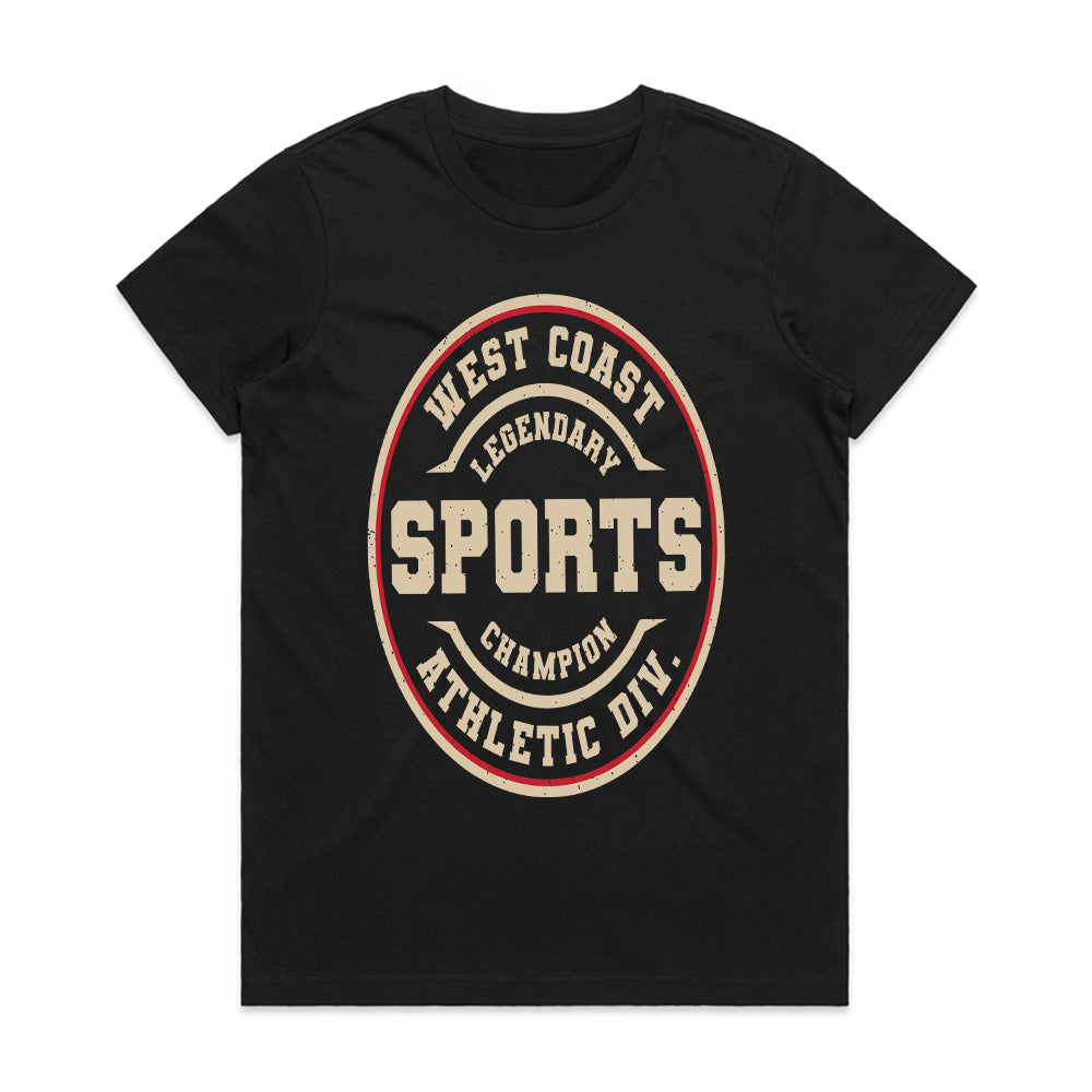 West Coast Sports Champion Tee
