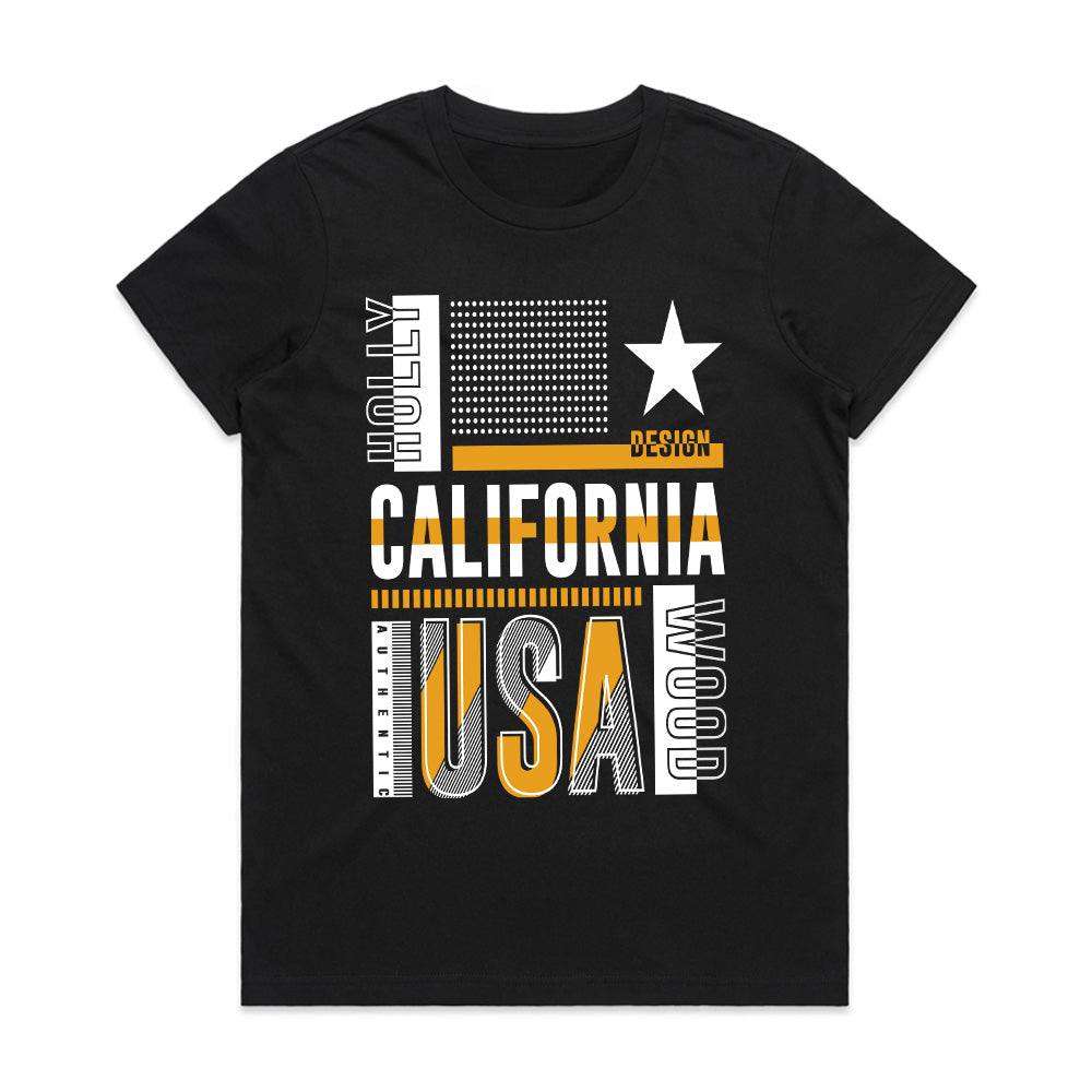 Cali Gridline Heritage Tee