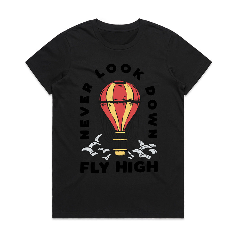 Skyward Spirit: Fly High Motivation Tee