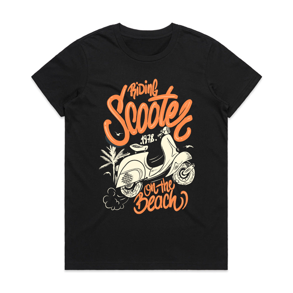 Beach Rider: Scooter Vibes Since 1978