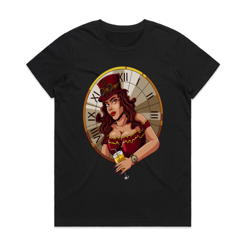 Steampunk Hour: Lady of Time Tee