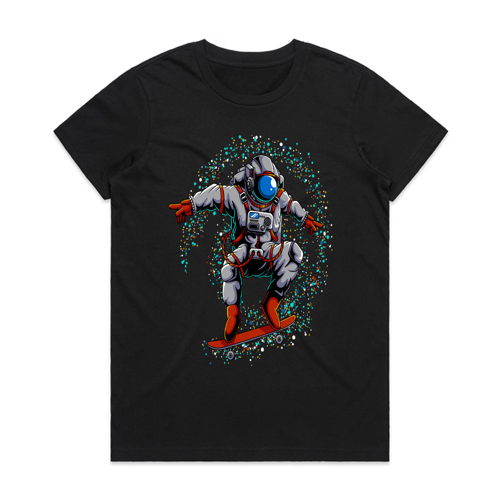 Cosmic Skater: Zero Gravity Ride Tee