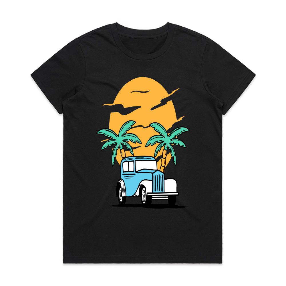 Retro Cruise: Sunset Vibes Tee