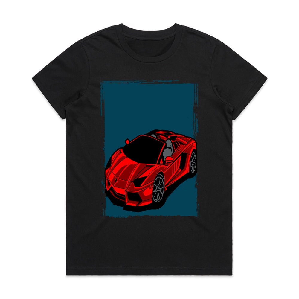 Velocity Red – Supercar Street Tee